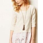 Sunday in Brooklyn Anthropologie  East Falls Pullover Sweater With Lace Size XS Photo 0