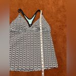 Athleta  Bondi Bra Tankini Top Womens Size LT Multicolor Stretch Swimwear Beach Photo 1