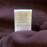 H by Bordeaux  purple long sleeve top Photo 4