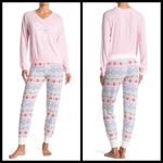 P.J. Salvage 💕💕 Doggy Snowflake Jogger Lounge Pants Photo 2