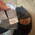 Levi's Black Levi’s 501 Denim Shorts Photo 2