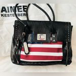 Aimee Kestenberg Leather American Flag Tote Bag πΊπΈ Photo 0