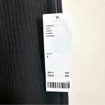 Urban Outfitters Ribbed Pull On Pants Women's Small Black Elastic Waist Y2K Photo 2