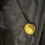 Barbour  Black Jacket with Gold Zipper Photo 2