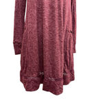 Women's Anthropologie Saturday Sunday Dress S Burgundy White Size M Photo 1