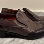 Fratelli Rossetti Brown and Black Leather Loafers Slip Photo 0