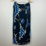 Serendipity 2-Piece Set S Maxi Faux Wrap Skirt Tank Top Boho Navy Island Chic Photo 2