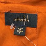 Ontwelfth Twist Front Mini Dress Womens S Burnt Orange Shimmer Party Cocktail Photo 7