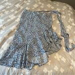 Polo Ralph Lauren Blue Floral High Low Skirt Size 10 Photo 1