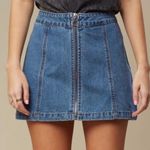Altar'd State Altar’d State Moana Denim Mini Skirt Size Small Photo 0