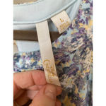 Disney  Cinderella Mini Dress Ditsy Floral Romantic Enchanted Whimsical Pastel L Photo 7