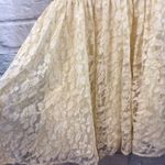 Faviana CREAM STRAPLESS EMBELLISHED SHEATH DRESS Photo 6