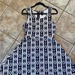Rue 21  Black/White Aztec Print Dress Size M Photo 1