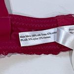 NEW Mimi Holliday 32B Silk Chiffon Padded Bra Leopard Fuschia Lingerie Demaris Size undefined Photo 8