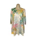 Women's ATELIER 5 By Gozde Yilmaz Multicolored Floral Tunic Top Photo 2