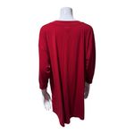 Athleta  Tranquility Tunic Top Size Large Candy Red Photo 5