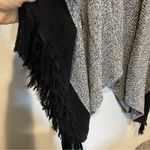 CAbi  Pepper Fringe Cape Sweater 3361 Photo 6