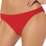 Everything But Water EBW  Scoop Front Racerback Red Bikini Hipster 2-Piece S/M Photo 2