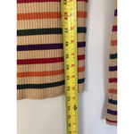 Show Me Your Mumu Slopes Designer Sweater in Apres Ski Stripe Medium NWT $118 Photo 4