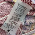 LuLaRoe  Sarah Cardigan Duster Aztec Geometric Print Red Small Photo 10