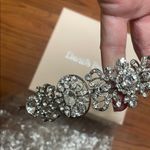 David's Bridal Stunning Opulent Crystal Silver Headband Bride Formal Quinceanera Party … Photo 6