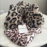 Generation Love NWT  Esther Faux Fur Slides Animal Leopard Size Small (5-7) Photo 1