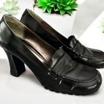 Bongo Vintage 90’s  Vegan Leather Loafer Heels Photo 0