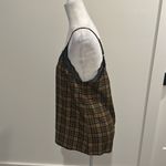 Allison Joy NWT Evereve  Plaid Lace Cami Sz M Photo 1