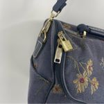 Diane Von Furstenberg Vintage  80’s Carry On Weekender Luggage Floral Tapestry Photo 3