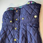 Lilly Pulitzer Navy Getaway Quilted Vest - size XXS Photo 2