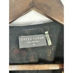 Dress Forum  Floral Midi Dress M Black Whimsigoth Fairy Grunge Boho Romantic Photo 1