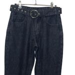 Urban Outfitters Milk It Belted Flare Jean High Rise Black Women’s Size 24 New Photo 2