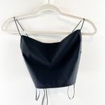Alo Yoga Alo Cropped Megastar Strappy Tank Top Black Small Photo 3