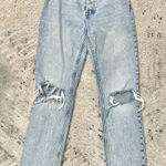 Abercrombie & Fitch  Light Wash Curve Love High Rise Jeans Photo 0