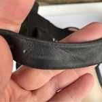 via spiga  Nemy Black Leather Ankle Strap Platform Espadrilles Sandals, 9 Photo 5