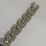 Relic  women’s silver tone quartz analog watch 22mm case black dial bracelet runs Photo 2