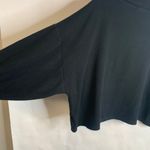 Who What Wear Cowl Neck Black Ribbed Turtleneck Sz Small Photo 2