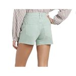 Universal Threads Women's High-Rise Vintage Midi Jean Shorts - Universal Thread Mint Green Size 16 Photo 1