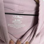 LL BEAN Funnelneck Sweatshirt Sz XL Ultrasoft Sweats Dusty Rose Pink Preppy Photo 5