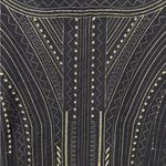 John Mark  Embroidered Lined Jacket Blue Cream Sz XL Contrast Cuff Lagenlook Photo 8