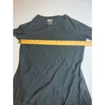 New Balance New‎ Balance Womens Long Sleeve Athletic Top Gray Curved Hem Shirt Small Photo 2
