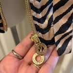 Dana Buchman  Black and Tan Zebra Trench Coat Photo 4