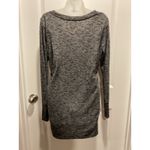 Liz Lange  Maternity Shirt Grey Long Sleeve Comfy Large Women's Tunic Top Layers Photo 3