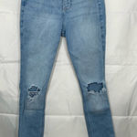 Hollister EUC  women’s light wash curvy high-rise super skinny ripped denim jeans Photo 0