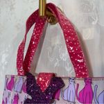 Loop Pink Cat Print Tote Bag Waterproof Photo 2