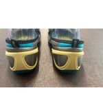 Ecco BIOM Natural Motion Mary Jane Shoes Gray Teal Mesh Size 39 US 8.5 Minimal Photo 2