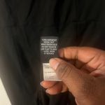 Torrid Plus  Size Black Sleeveless Pencil Lace Trim Hem Zip Back Dress 16 Photo 6