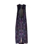 Urban Outfitters Ecote Sleeveless Velour Dress Size Small Cut-out Midi Baroque Photo 1