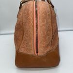 CELINE Céline Suede Leather Boston Travel Bag Pink Photo 2