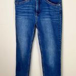 Supplies  Womens Jeans Size 8 Denim Stretch Pockets High Rise Slim Straight Photo 4